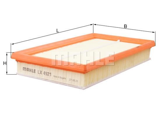 Mahle/Knecht LX 4921 Air filter LX4921: Buy near me in Poland at 2407.PL - Good price!
