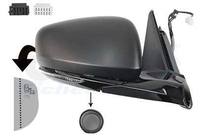 Van Wezel 4317828 Rearview mirror external right 4317828: Buy near me in Poland at 2407.PL - Good price!