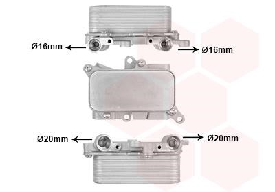 Van Wezel 03013719 Oil cooler 03013719: Buy near me at 2407.PL in Poland at an Affordable price!