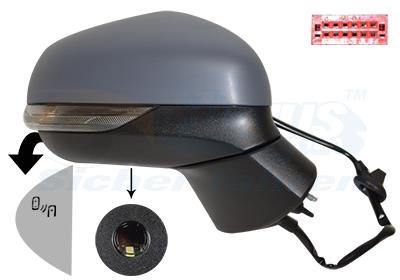 Van Wezel 1809818 Rearview mirror external right 1809818: Buy near me in Poland at 2407.PL - Good price!