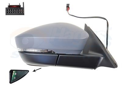 Van Wezel 7643818 Rearview mirror external right 7643818: Buy near me at 2407.PL in Poland at an Affordable price!