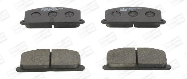 Champion 572255CH Brake Pad Set, disc brake 572255CH: Buy near me in Poland at 2407.PL - Good price!