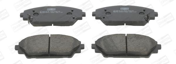Champion 573611CH Brake Pad Set, disc brake 573611CH: Buy near me in Poland at 2407.PL - Good price!