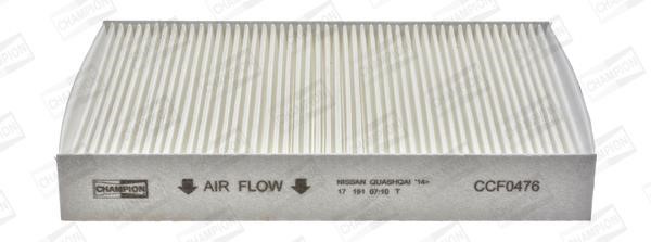Champion CCF0476 Filter, interior air CCF0476: Buy near me in Poland at 2407.PL - Good price!