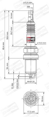 Champion CCH1257 Zündkerze CCH1257: Kaufen Sie zu einem guten Preis in Polen bei 2407.PL!