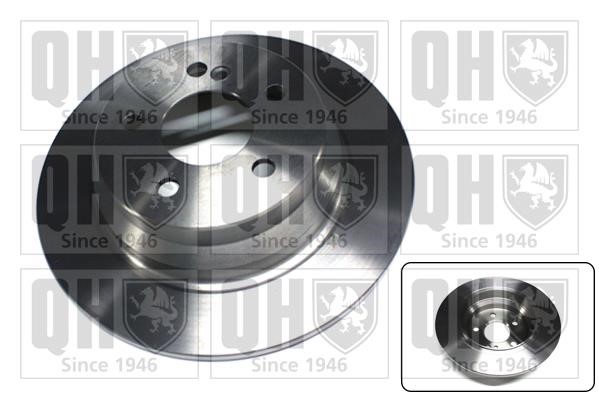 Quinton Hazell BDC5415 Тормозной диск задний невентилируемый BDC5415: Отличная цена - Купить в Польше на 2407.PL!