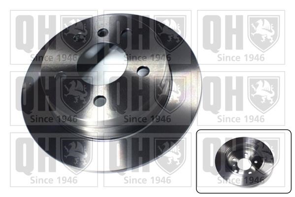 Quinton Hazell BDC5439 Тормозной диск задний невентилируемый BDC5439: Отличная цена - Купить в Польше на 2407.PL!