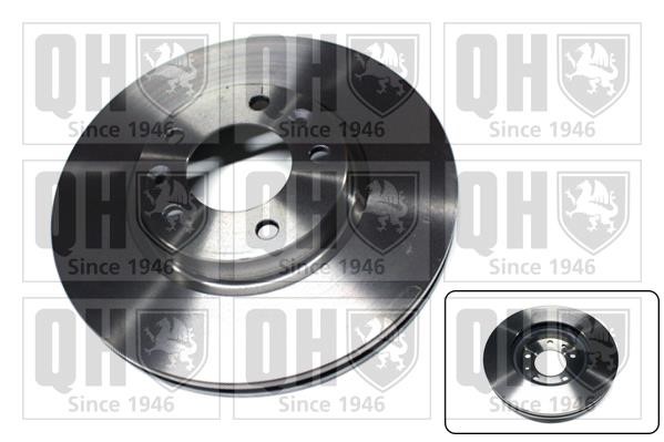 Quinton Hazell BDC5444 Front brake disc ventilated BDC5444: Buy near me in Poland at 2407.PL - Good price!