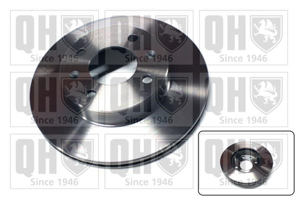 Quinton Hazell BDC5445 Front brake disc ventilated BDC5445: Buy near me in Poland at 2407.PL - Good price!