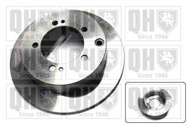 Quinton Hazell BDC5447 Rear brake disc, non-ventilated BDC5447: Buy near me in Poland at 2407.PL - Good price!