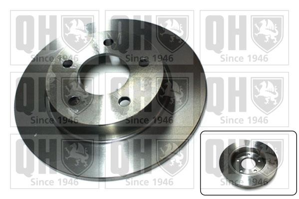 Quinton Hazell BDC5493 Rear brake disc, non-ventilated BDC5493: Buy near me in Poland at 2407.PL - Good price!