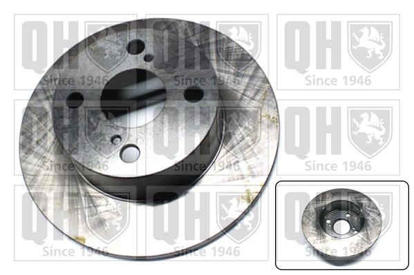 Quinton Hazell BDC5500 Тормозной диск задний невентилируемый BDC5500: Отличная цена - Купить в Польше на 2407.PL!