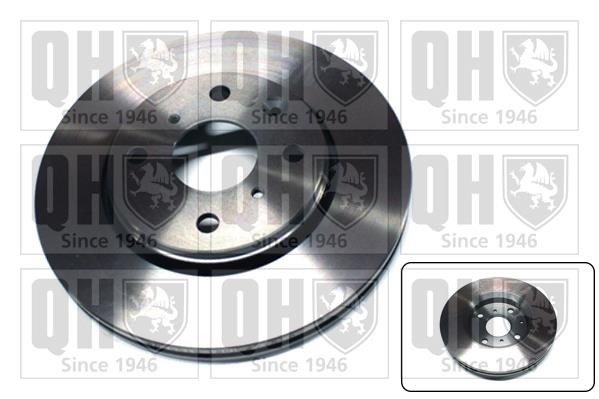 Quinton Hazell BDC5518 Front brake disc ventilated BDC5518: Buy near me in Poland at 2407.PL - Good price!