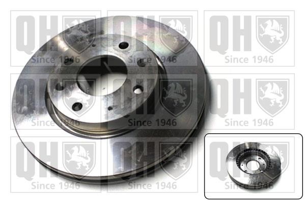 Quinton Hazell BDC5538 Front brake disc ventilated BDC5538: Buy near me in Poland at 2407.PL - Good price!