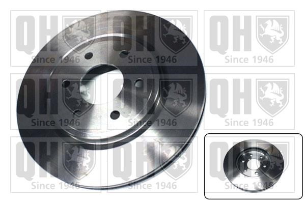 Quinton Hazell BDC5543 Front brake disc ventilated BDC5543: Buy near me in Poland at 2407.PL - Good price!