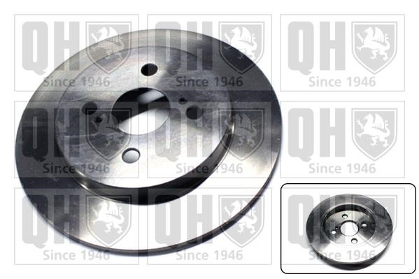 Quinton Hazell BDC5555 Rear brake disc, non-ventilated BDC5555: Buy near me in Poland at 2407.PL - Good price!