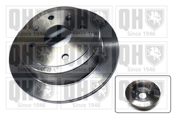 Quinton Hazell BDC5558 Rear brake disc, non-ventilated BDC5558: Buy near me in Poland at 2407.PL - Good price!