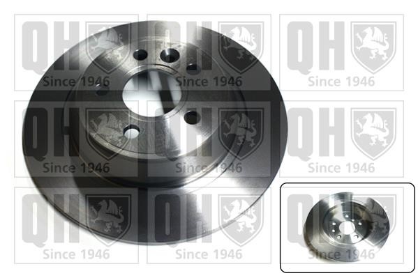 Quinton Hazell BDC5561 Rear brake disc, non-ventilated BDC5561: Buy near me at 2407.PL in Poland at an Affordable price!