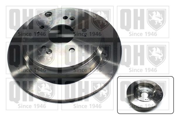 Quinton Hazell BDC5565 Тормозной диск задний невентилируемый BDC5565: Отличная цена - Купить в Польше на 2407.PL!