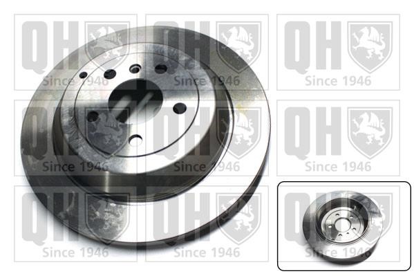 Quinton Hazell BDC5586 Тормозной диск задний невентилируемый BDC5586: Отличная цена - Купить в Польше на 2407.PL!