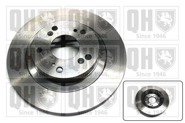 Quinton Hazell BDC5601 Rear brake disc, non-ventilated BDC5601: Buy near me at 2407.PL in Poland at an Affordable price!