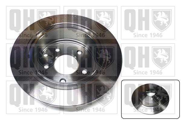 Quinton Hazell BDC5607 Rear brake disc, non-ventilated BDC5607: Buy near me in Poland at 2407.PL - Good price!