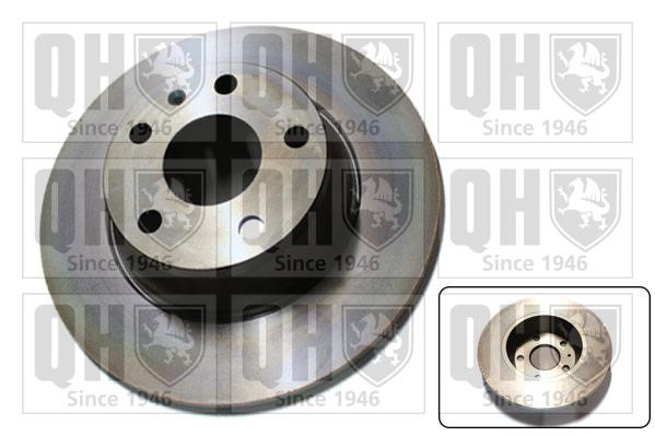 Quinton Hazell BDC5617 Rear brake disc, non-ventilated BDC5617: Buy near me at 2407.PL in Poland at an Affordable price!