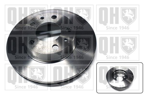 Quinton Hazell BDC5661 Front brake disc ventilated BDC5661: Buy near me at 2407.PL in Poland at an Affordable price!