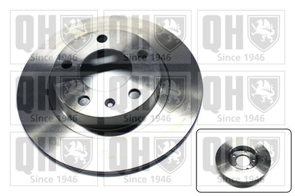 Quinton Hazell BDC5763 Rear brake disc, non-ventilated BDC5763: Buy near me in Poland at 2407.PL - Good price!