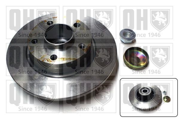 Quinton Hazell BDC5774 Rear brake disc, non-ventilated BDC5774: Buy near me in Poland at 2407.PL - Good price!