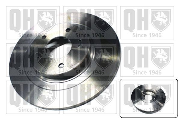 Quinton Hazell BDC6053 Тормозной диск задний невентилируемый BDC6053: Отличная цена - Купить в Польше на 2407.PL!