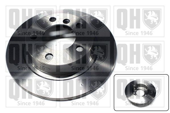 Quinton Hazell BDC6063 Тормозной диск задний невентилируемый BDC6063: Отличная цена - Купить в Польше на 2407.PL!