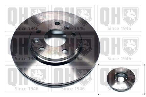 Quinton Hazell BDC5838 Front brake disc ventilated BDC5838: Buy near me in Poland at 2407.PL - Good price!