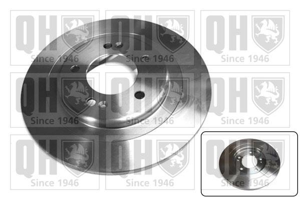 Quinton Hazell BDC6087 Тормозной диск задний невентилируемый BDC6087: Отличная цена - Купить в Польше на 2407.PL!