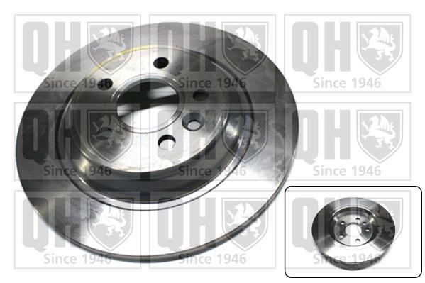 Quinton Hazell BDC5851 Rear brake disc, non-ventilated BDC5851: Buy near me in Poland at 2407.PL - Good price!