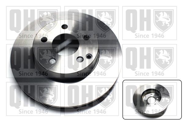 Quinton Hazell BDC5859 Front brake disc ventilated BDC5859: Buy near me in Poland at 2407.PL - Good price!