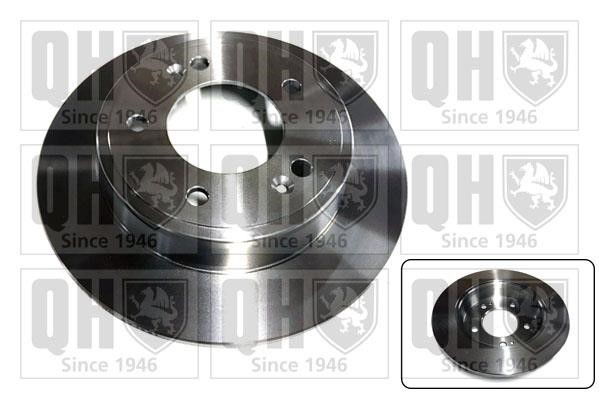 Quinton Hazell BDC6108 Rear brake disc, non-ventilated BDC6108: Buy near me at 2407.PL in Poland at an Affordable price!