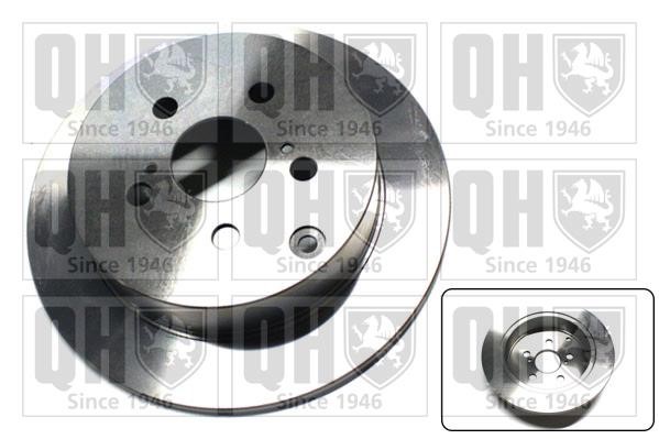 Quinton Hazell BDC5884 Rear brake disc, non-ventilated BDC5884: Buy near me in Poland at 2407.PL - Good price!