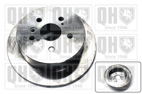 Quinton Hazell BDC5890 Rear brake disc, non-ventilated BDC5890: Buy near me in Poland at 2407.PL - Good price!
