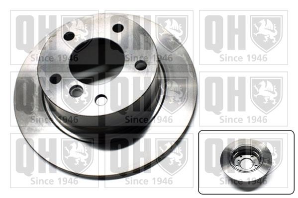 Quinton Hazell BDC5912 Rear brake disc, non-ventilated BDC5912: Buy near me in Poland at 2407.PL - Good price!
