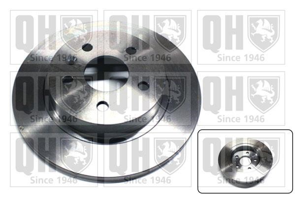 Quinton Hazell BDC5935 Rear brake disc, non-ventilated BDC5935: Buy near me in Poland at 2407.PL - Good price!