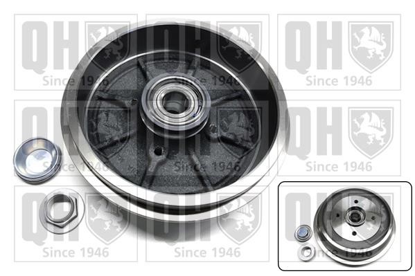 Quinton Hazell BDR642 Brake drum with wheel bearing, assy BDR642: Buy near me in Poland at 2407.PL - Good price!