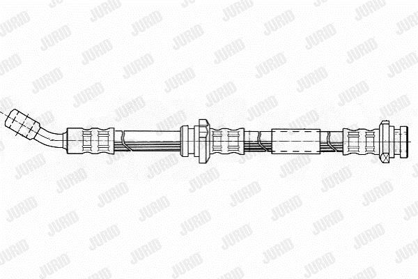 Jurid/Bendix 171523J Тормозной шланг 171523J: Отличная цена - Купить в Польше на 2407.PL!