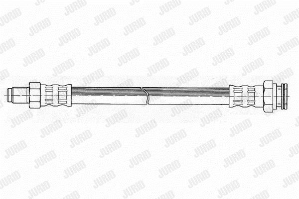 Jurid/Bendix 172028J Bremsschlauch 172028J: Kaufen Sie zu einem guten Preis in Polen bei 2407.PL!