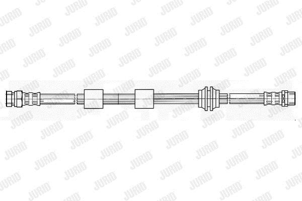 Jurid/Bendix 172611J Тормозной шланг 172611J: Отличная цена - Купить в Польше на 2407.PL!