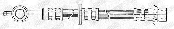 Jurid/Bendix 172681J Brake Hose 172681J: Buy near me in Poland at 2407.PL - Good price!