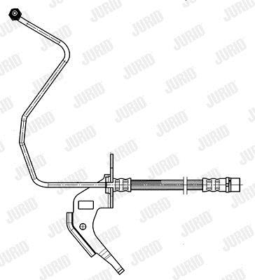 Jurid/Bendix 172692J Гальмівний шланг 172692J: Приваблива ціна - Купити у Польщі на 2407.PL!