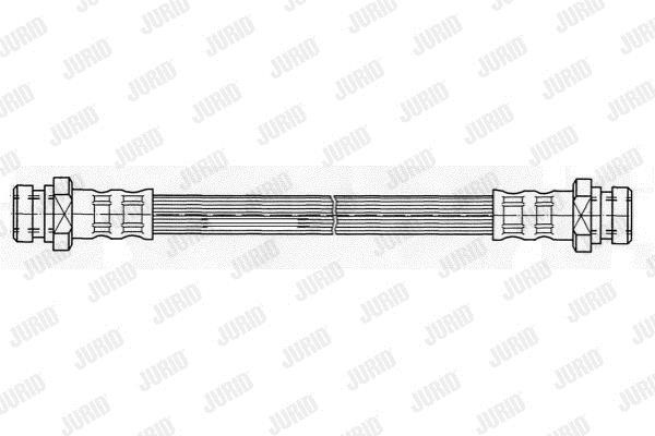 Jurid/Bendix 172739J Bremsschlauch 172739J: Kaufen Sie zu einem guten Preis in Polen bei 2407.PL!