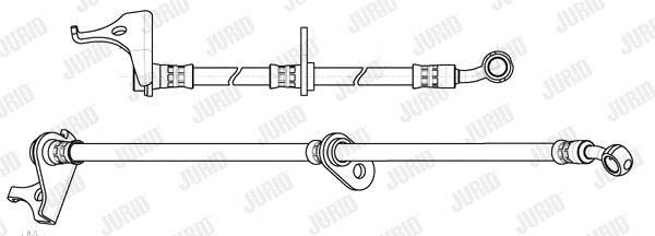 Jurid/Bendix 173223J Brake Hose 173223J: Buy near me in Poland at 2407.PL - Good price!