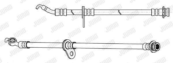 Jurid/Bendix 173285J Тормозной шланг 173285J: Отличная цена - Купить в Польше на 2407.PL!